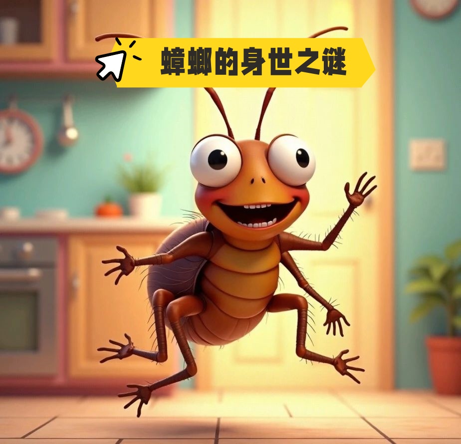 蟑螂的身世之谜科学防治指南